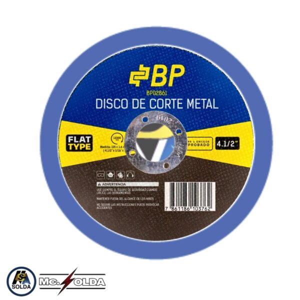 DISCO DE CORTE BP 4 1/2 DIAMANTADO CONTINUO 01